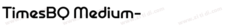 TimesBQ Medium字体转换